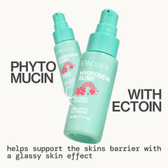 Hydrodew Slime Gel de Pacifica, texture translucide qui pénètre rapidement.