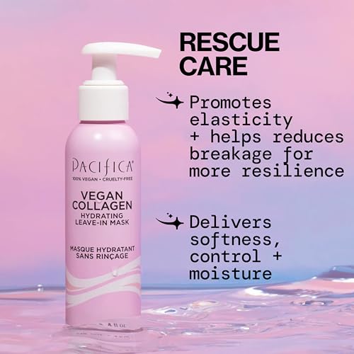 Masque capillaire Pacífica: texture soyeuse apportant douceur et brillance naturelle.