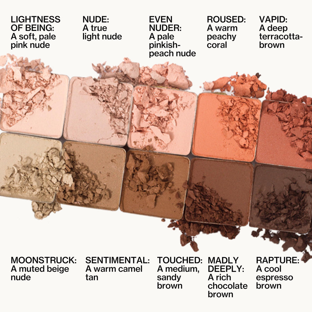 Pacifica Pink Nudes charbon profond, liner doux pour smoky