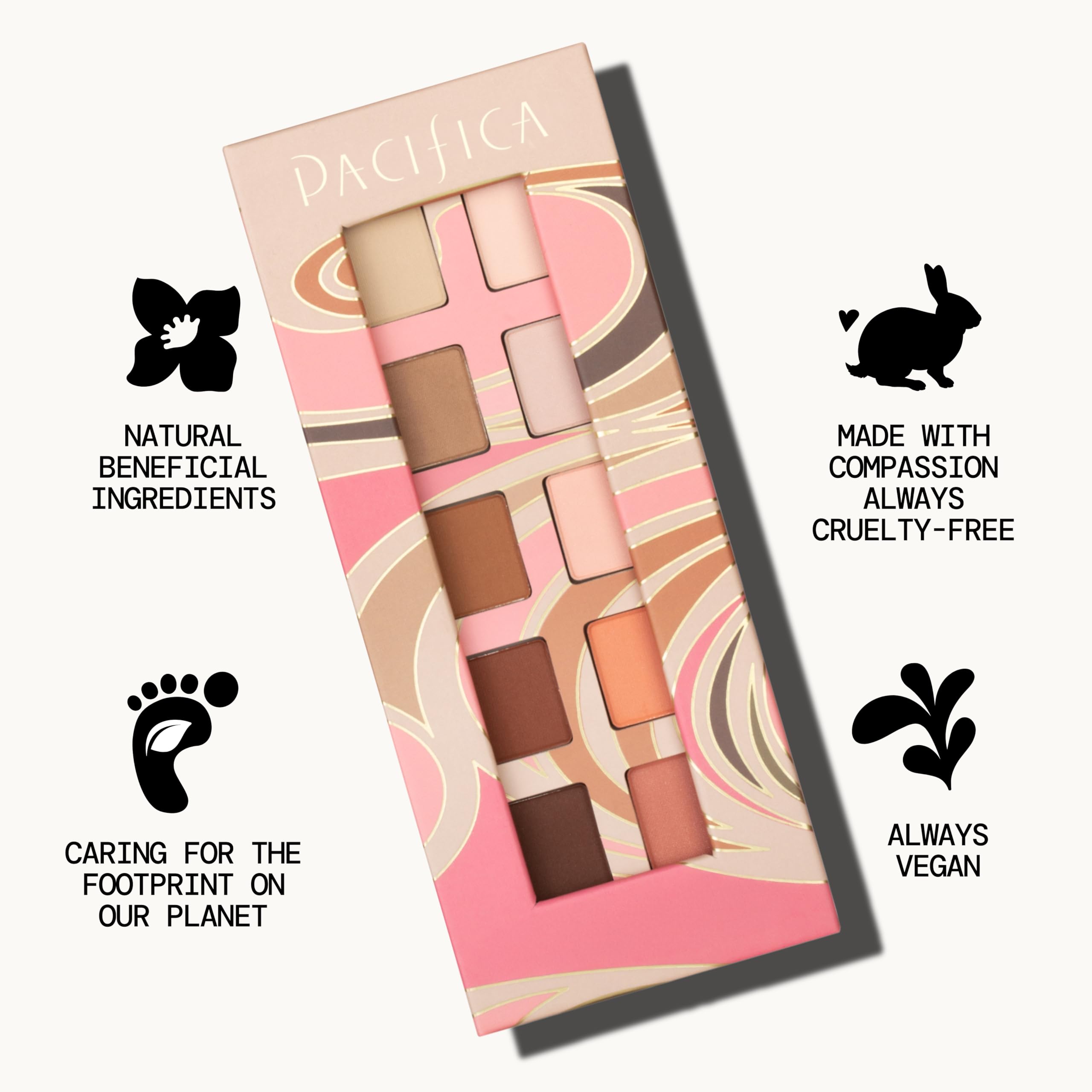 Pacifica Pink Nudes rose pâle pour effet doux et naturel