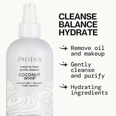 Pacifica squalane végétal pour le visage, maintient l'hydratation lors du nettoyage.