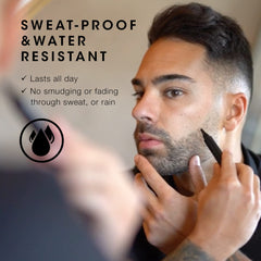 Pacinos Crayon barbe – brosse intégrée pour mélanger et obtenir un rendu fluide.