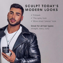 Pacinos Crème Sculptant – maintien moyen et brillance douce sur tous types de cheveux.