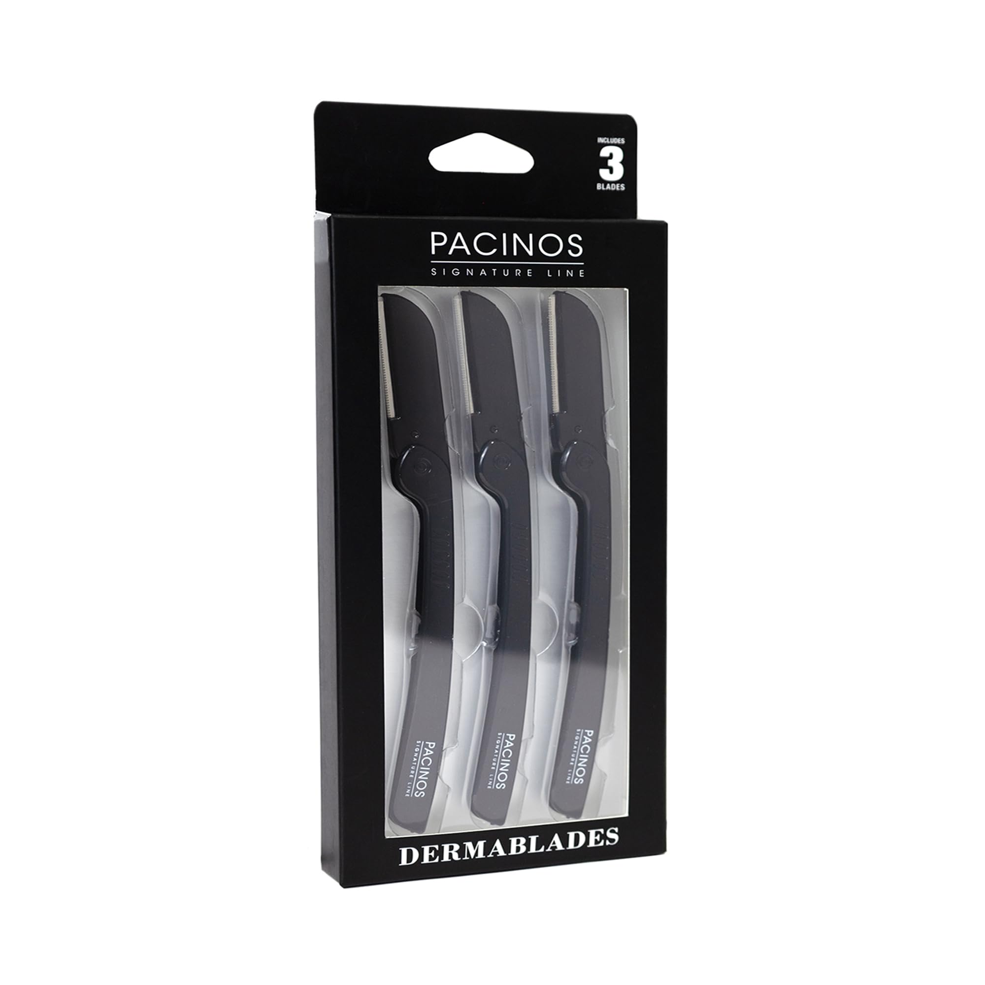 Pacinos Derma Blades rasoir dermaplanage lame inox explique une exfoliation efficace.