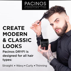 Pacinos DRYFI Pâte Matte : idéale sur cheveux humides ou secs