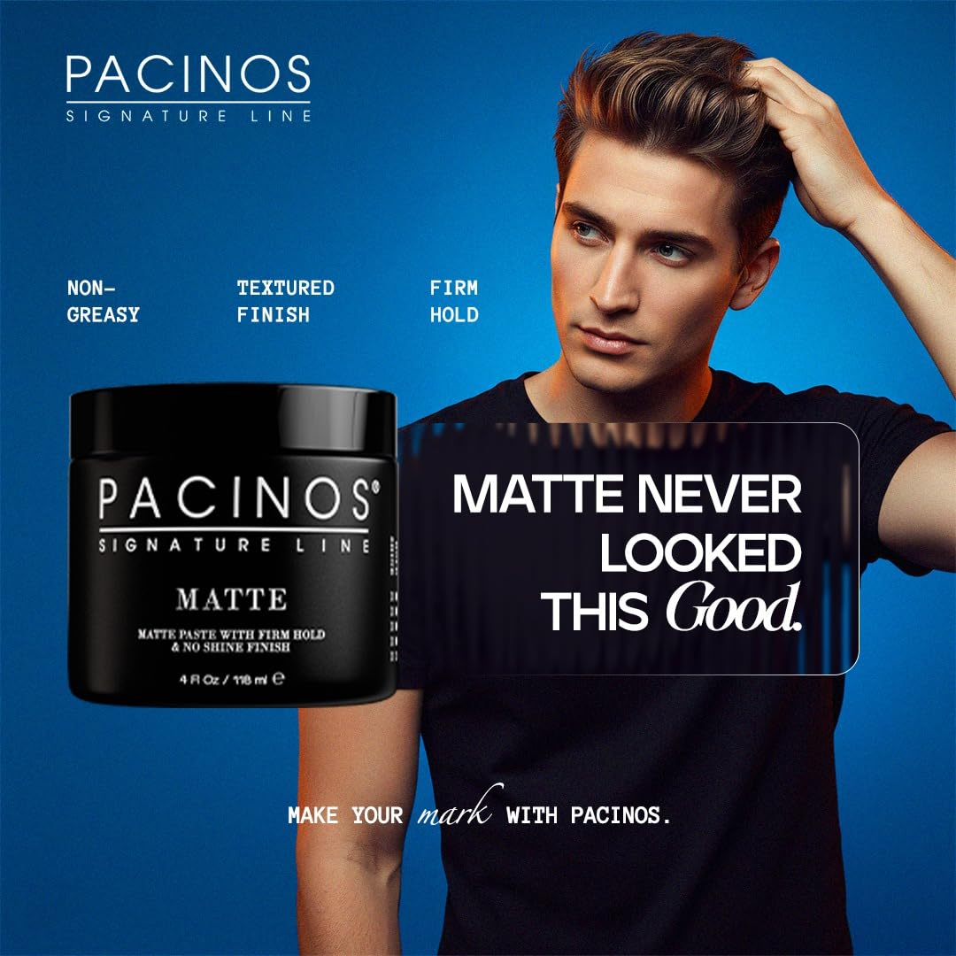 Pacinos DRYFI Pâte Matte : rinçage facile et sans résidu