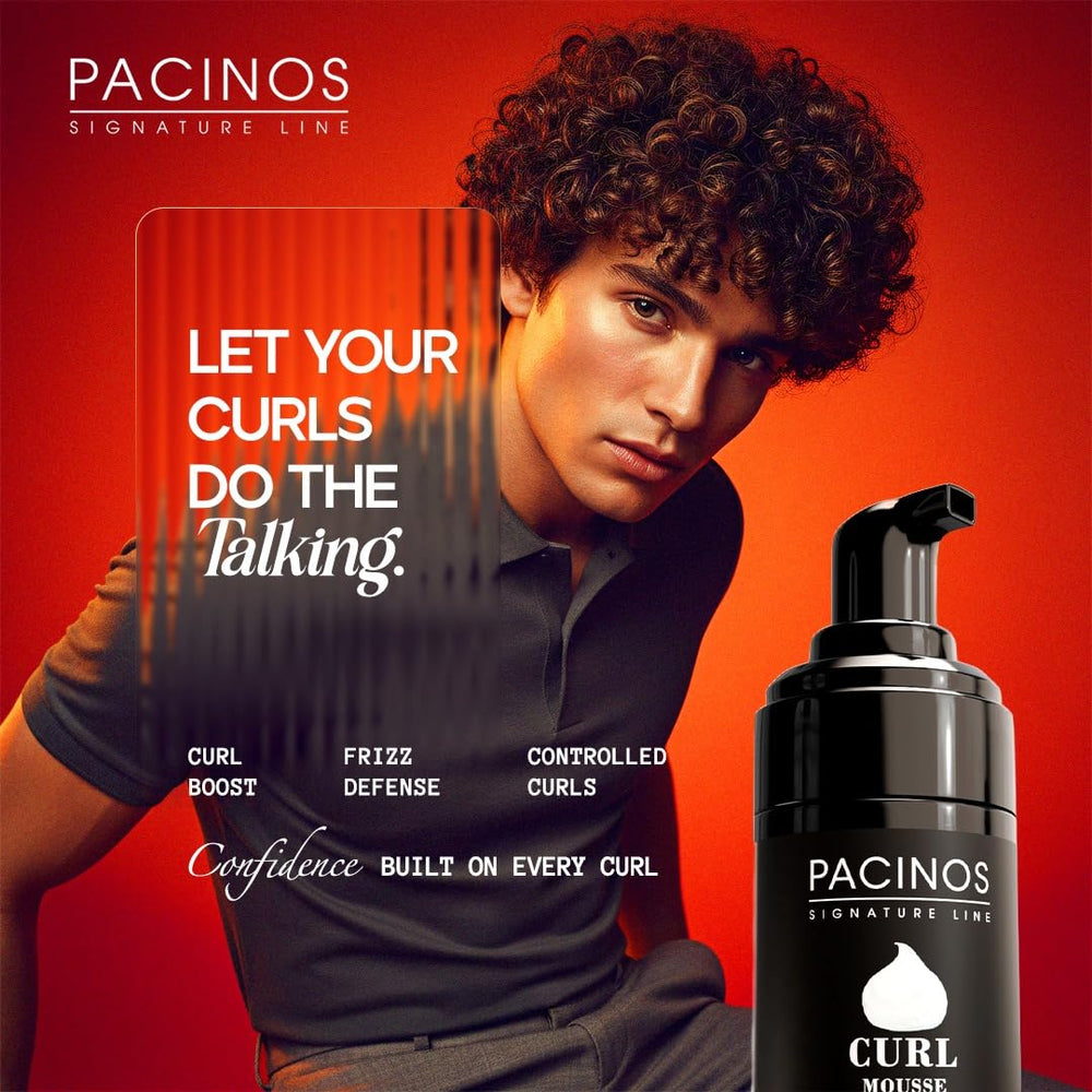 Pacinos Mousse Tenue Légère pour une coiffure légère et durable.