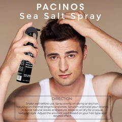 Spray Pacinos sel de mer – volume naturel et vagues définies