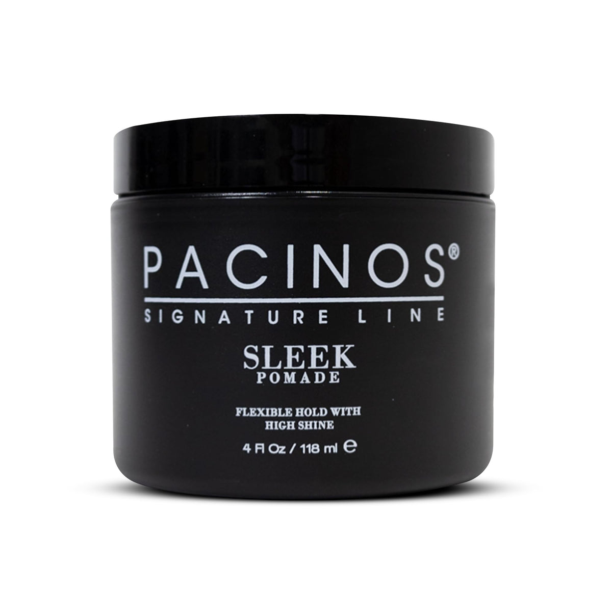 Pacinos SLEEK: bouteille de pomade prête à l’emploi pour la mise en forme.