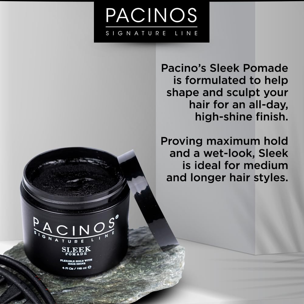 Pacinos SLEEK: fini brillant pour un look naturel et poli.