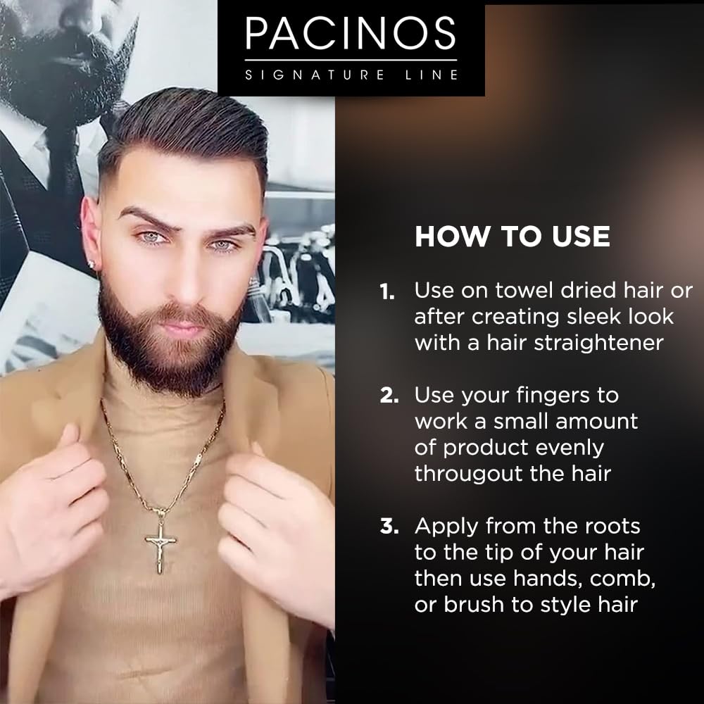 Pacinos SLEEK: effet humide et contrôle tout au long de la journée.