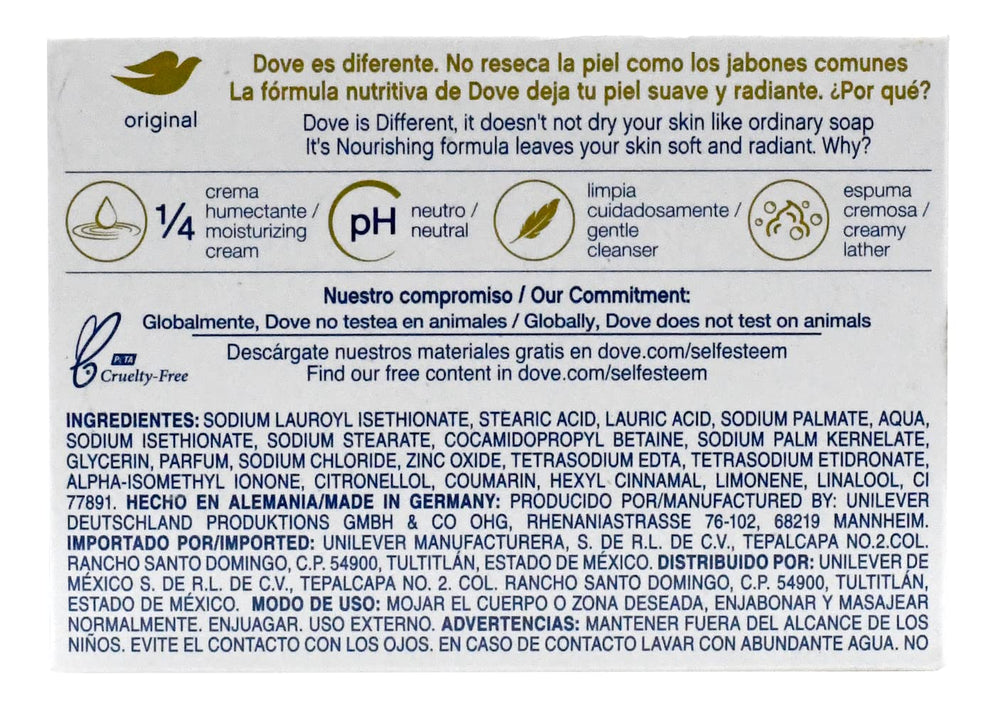 Pack 12 barres assorties Dove Beauty Bar