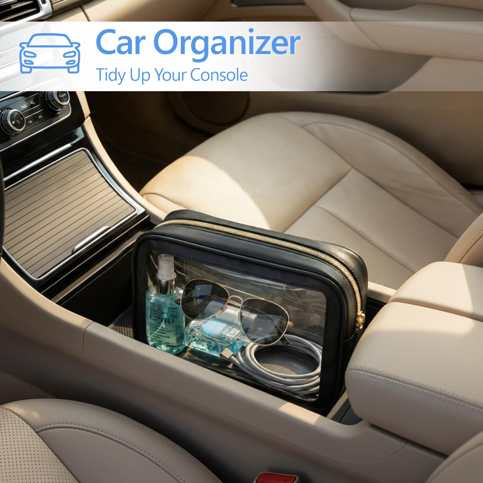 ÉTUI PACKISM transparent pliable idéal pour les trajets.