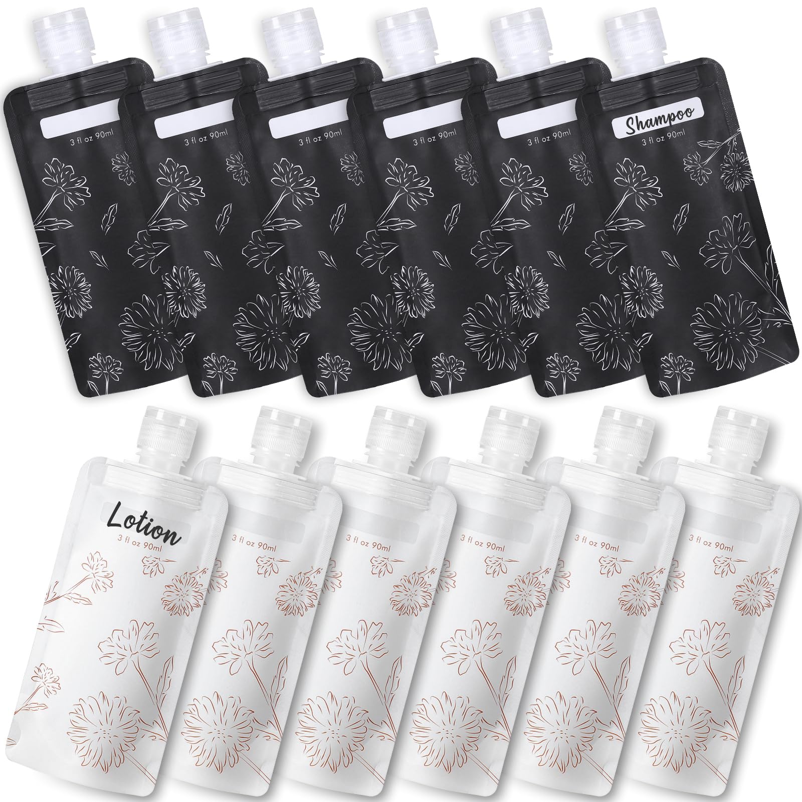 PACKISM pochettes voyage 3oz : capacité pratique pour bagage cabine