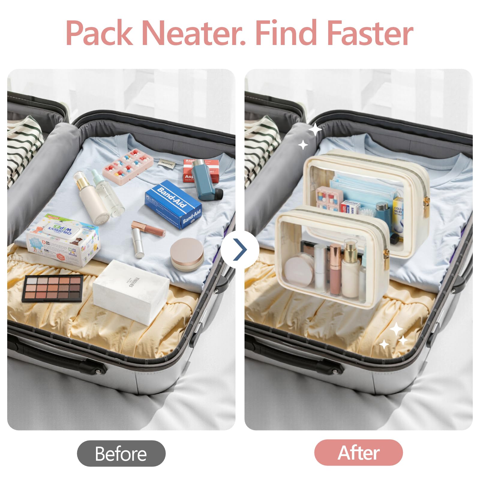 PACKISM PVC flexible et léger, se comprime facilement pour gagner de l'espace.