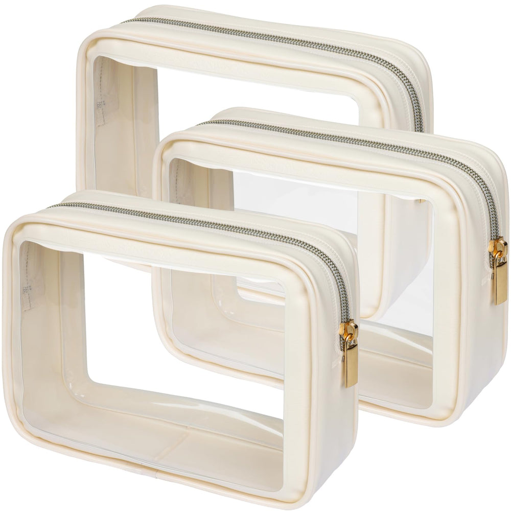 Packism sac à cosmétiques transparent moyen pliable, pratique pour voyager