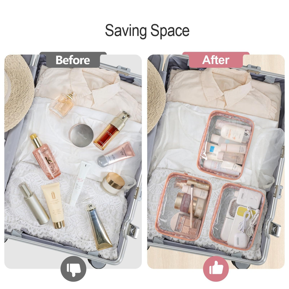 PACKISM trousse toilette nettoyable, pratique pour voyageurs.