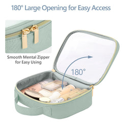 Packism trousse transparente en PVC clair, contenus facilement identifiables.