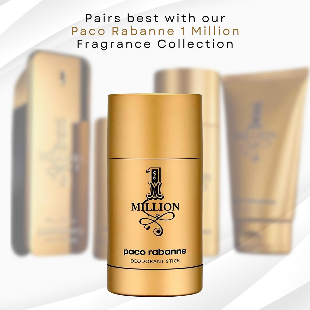 Paco Rabanne 1 Million Stick Déodorant, idéal en déplacement.