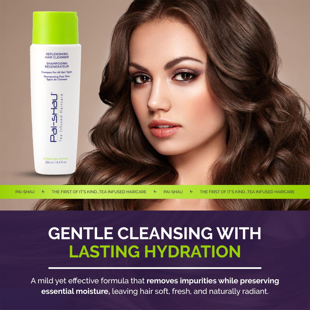 Pai-Shau complexe-thé-signature fournit nutriments pour cuir chevelu équilibré.