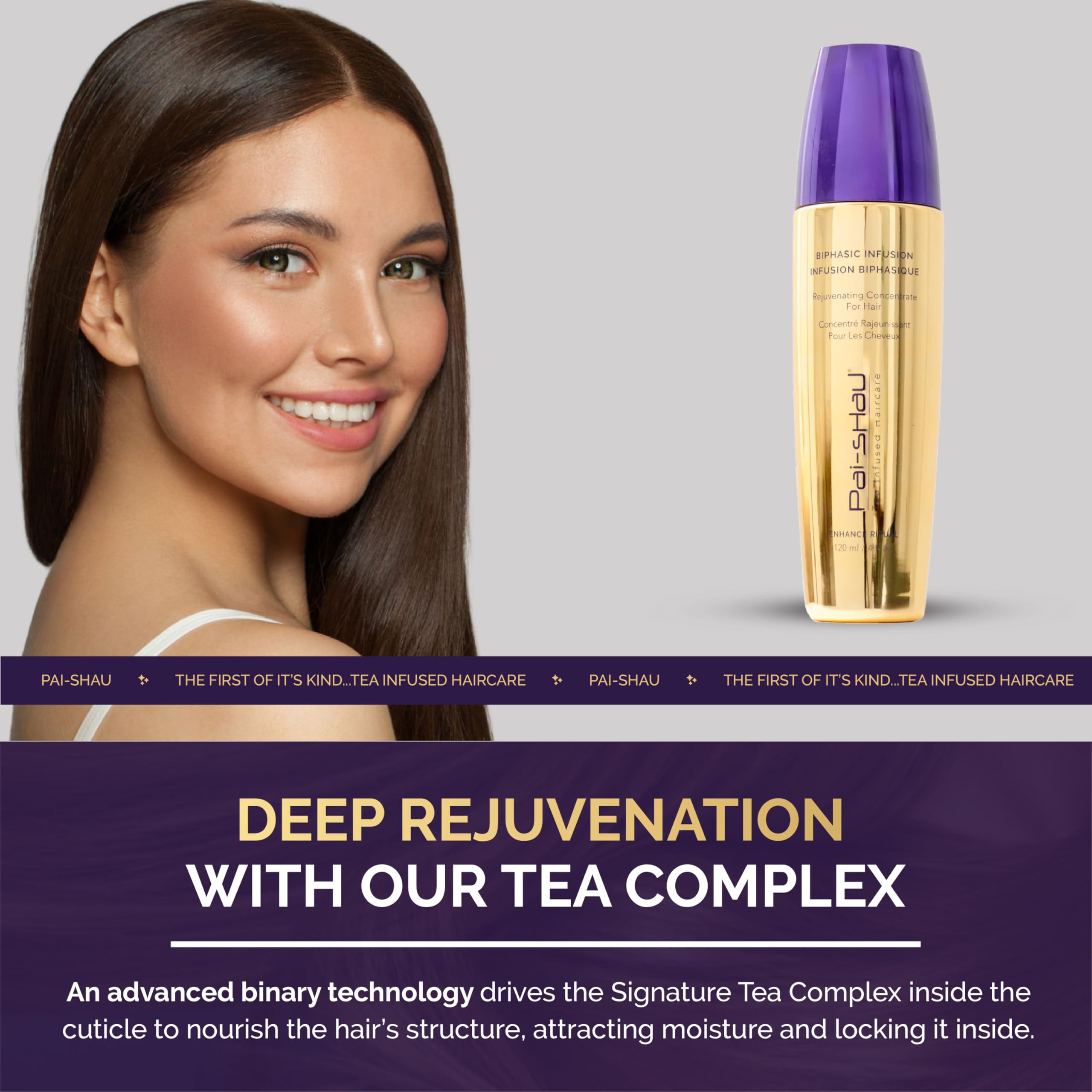 Pai-Shau Infusion Biphasique offre protection thermique et contre les agressions environnementales.
