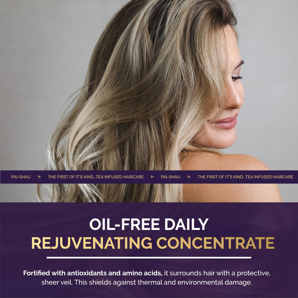 Technologie binaire de Pai-Shau Infusion Biphasique pénètre profondément dans chaque mèche.