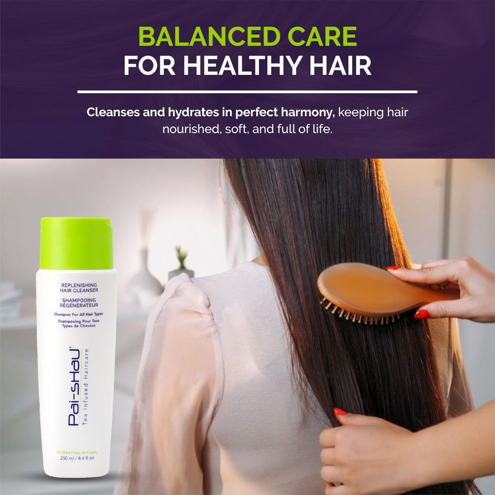Pai-Shau nettoyant-doux-proprete-sans-dessèchement garantit propreté sans dessèchement.