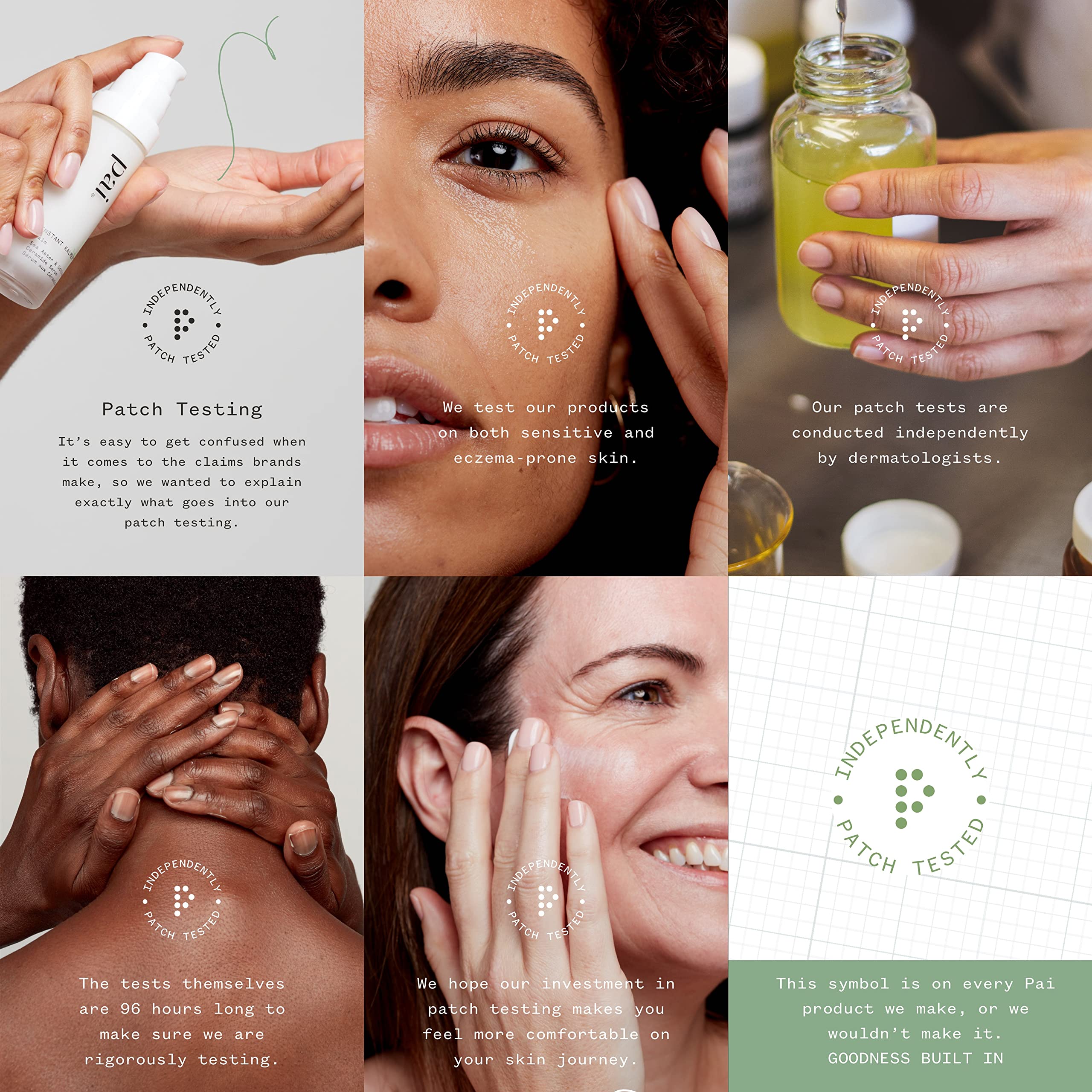 PAI SKINCARE routine simple; mélange possible avec votre hydratant.