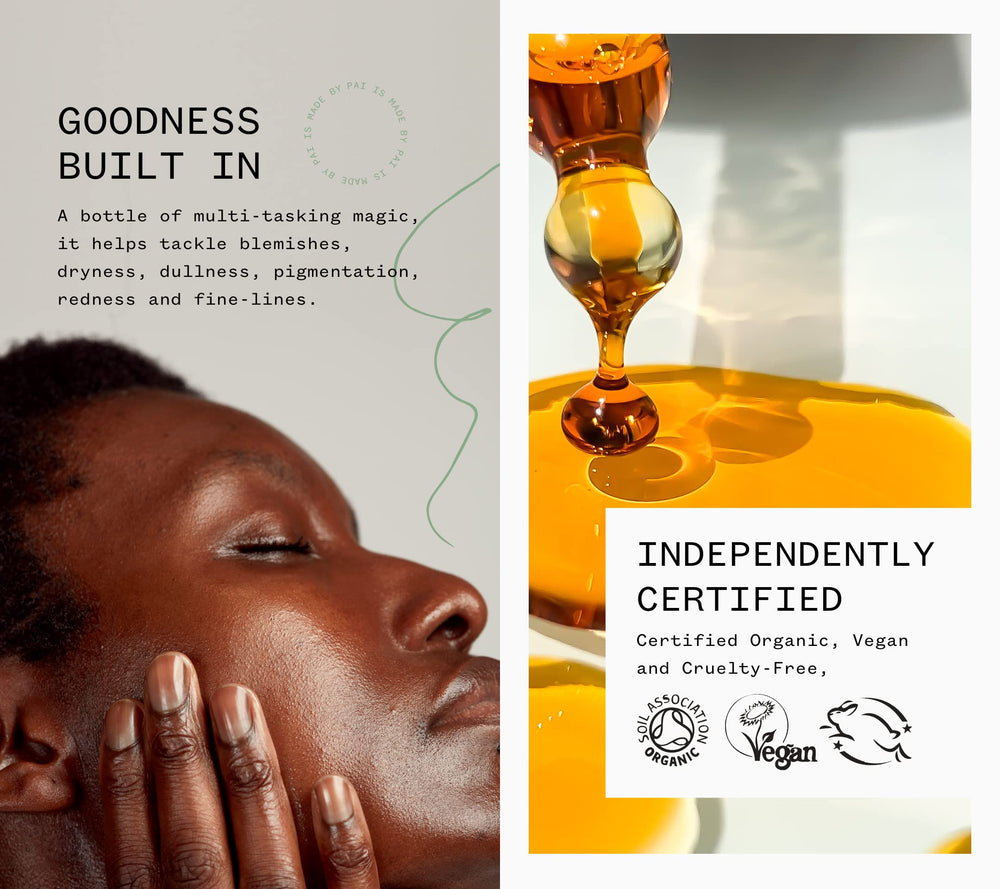 PAI SKINCARE absence de parfum, formule douce et sûre pour les peaux sensibles.