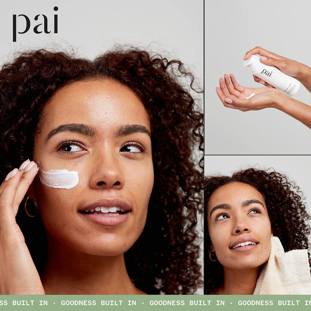 PAI SKINCARE Lingettes lavables et réutilisables, zéro déchet.