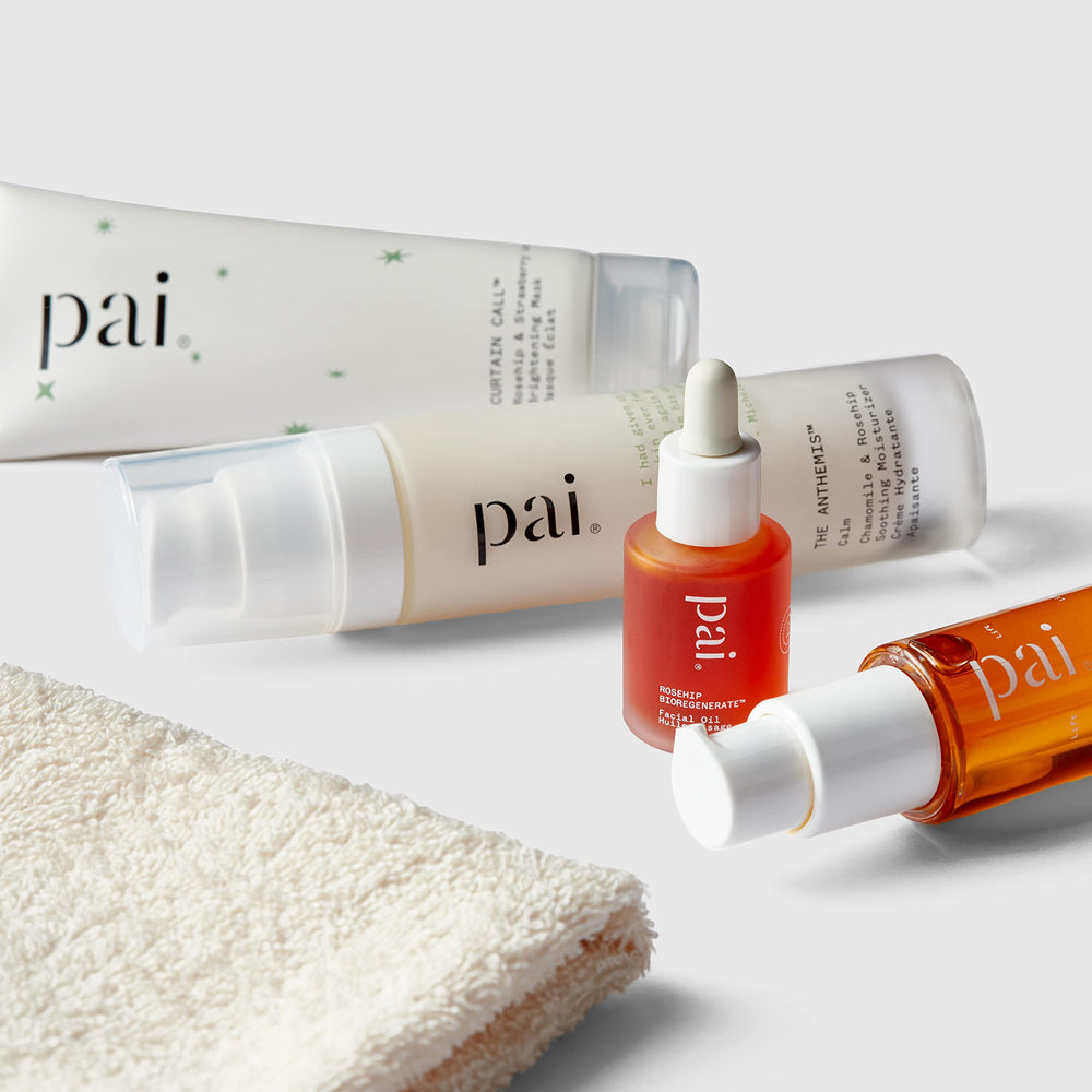 PAI SKINCARE The Anthemis: formulation végan et biologique pour une routine respectueuse.