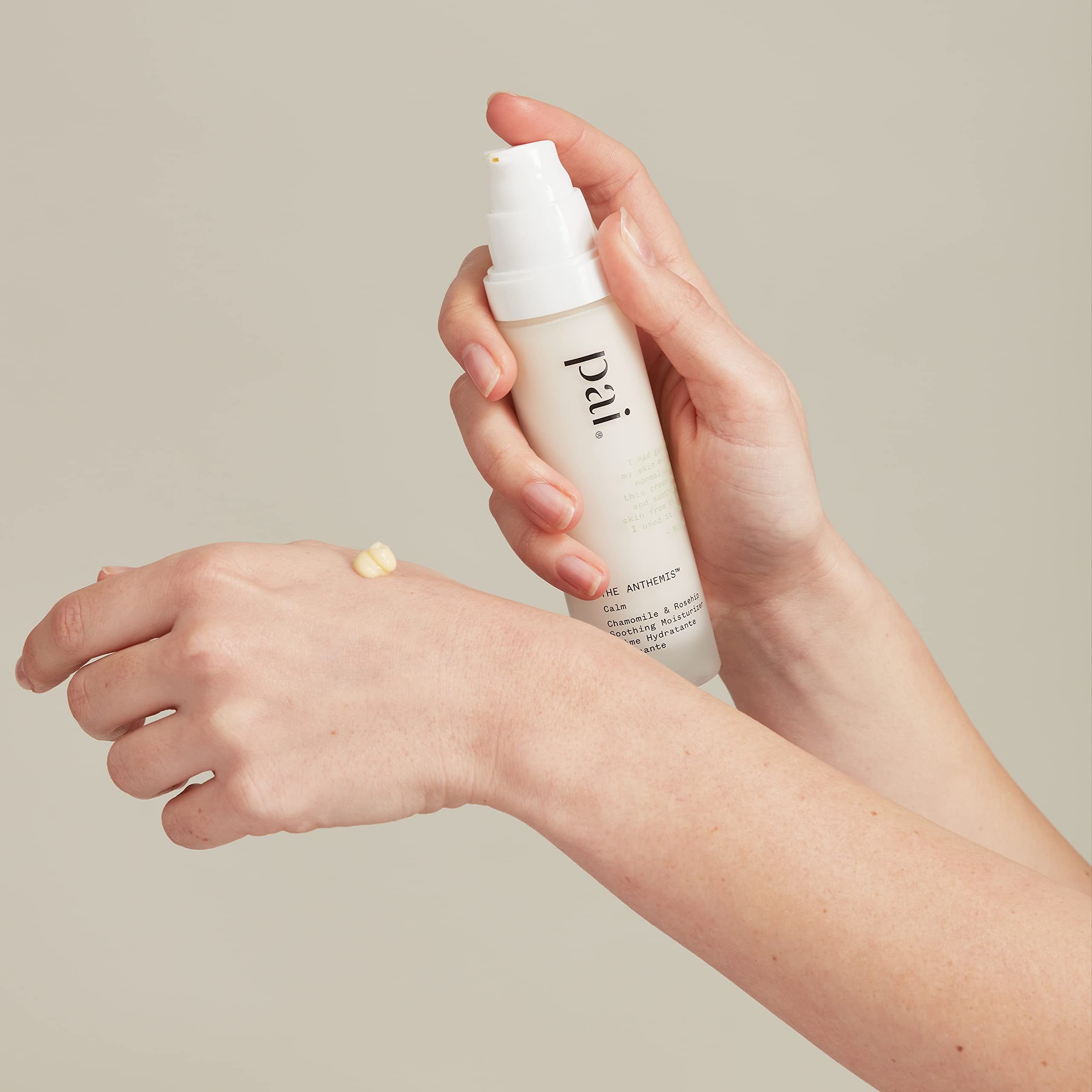 PAI SKINCARE The Anthemis: rituel quotidien de soin pour nourrir et protéger la peau.