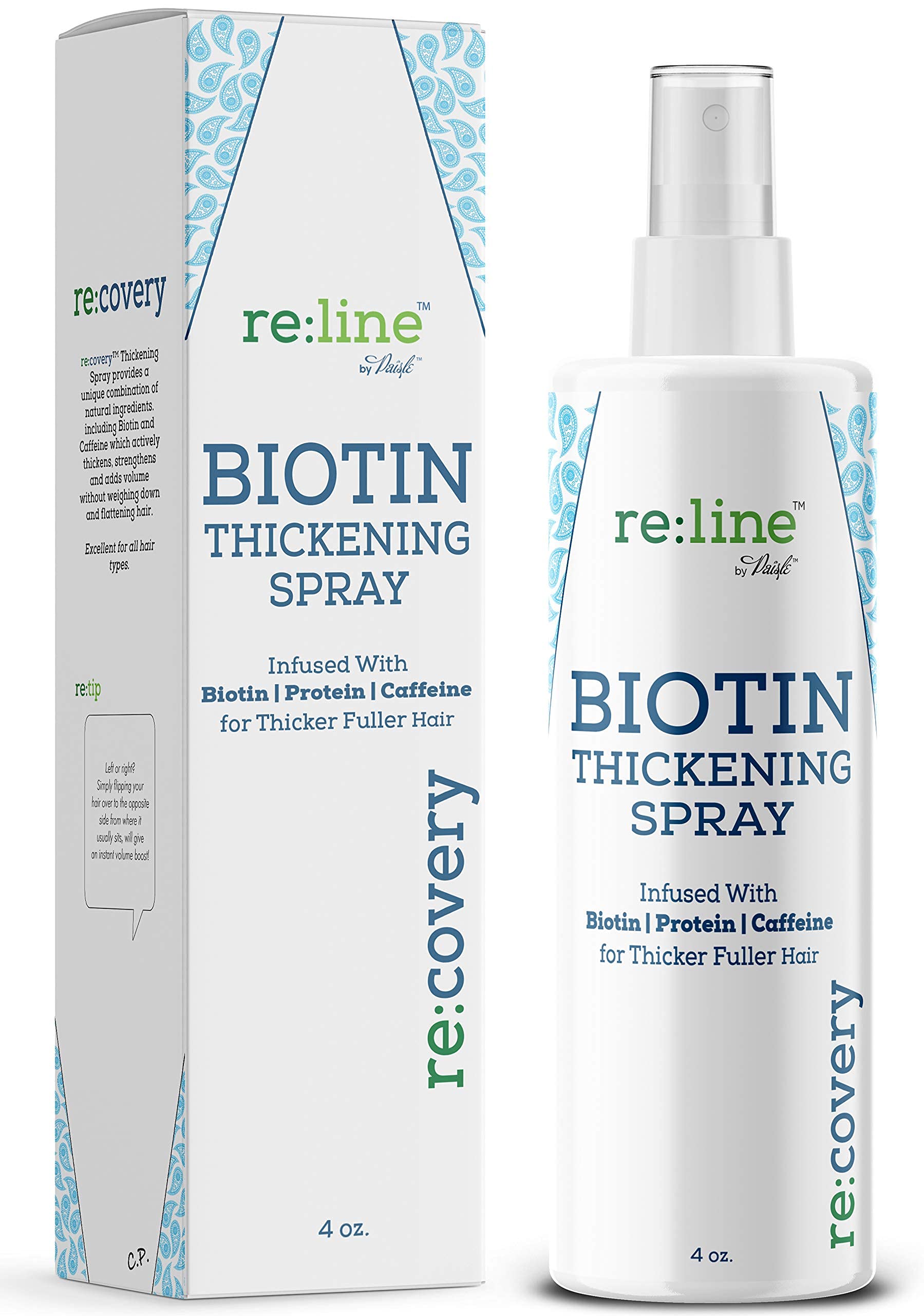 Paisle Botanics brume épaisse pour cheveux avec volume rapide