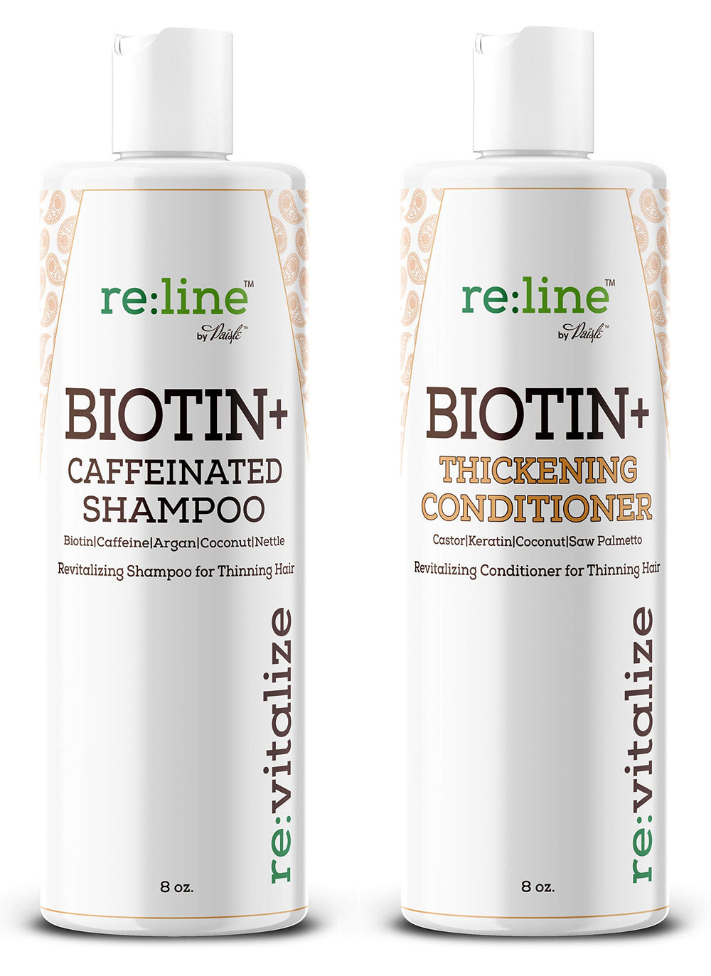 Paisle Botanics Conditionneur Biotin Epaisseur – tube, cheveux plus épais et sains
