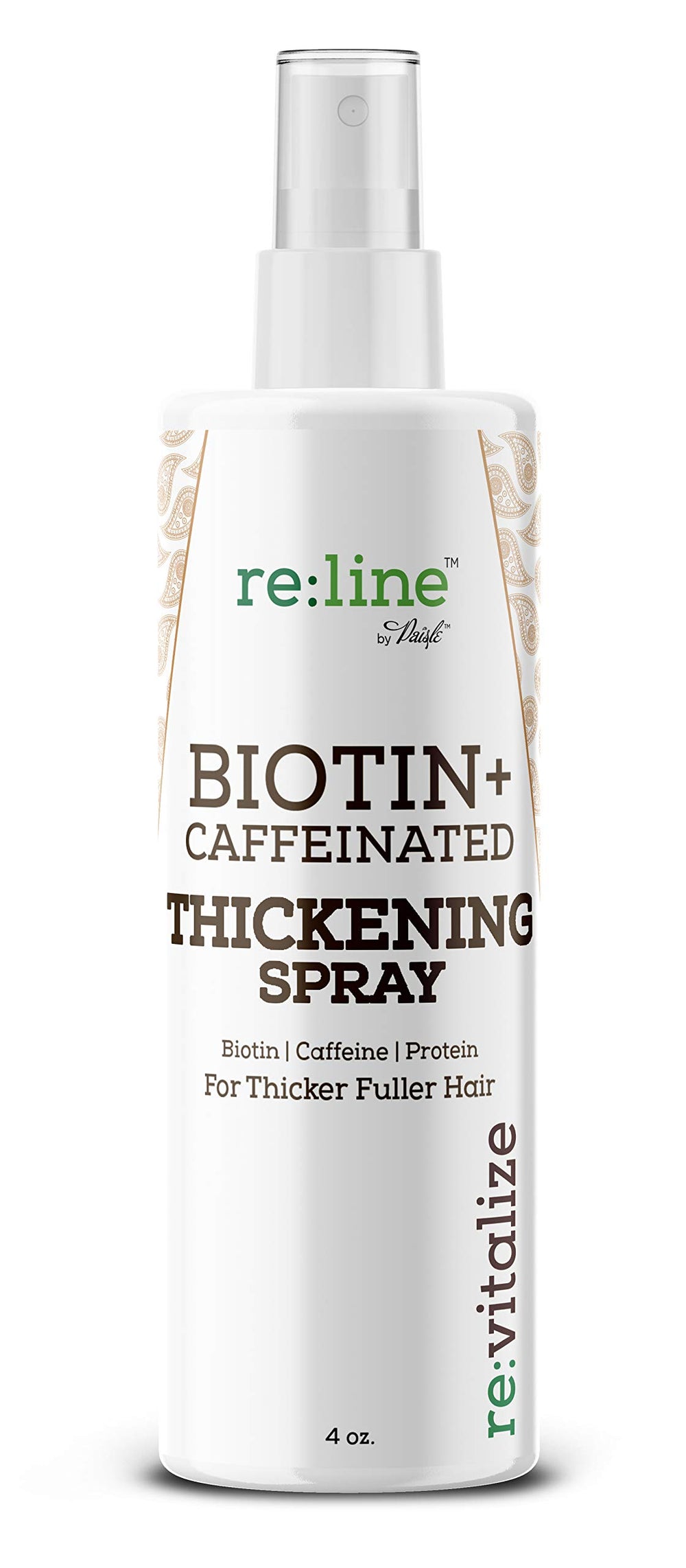 Application du spray biotine sur cheveux après lavage pour épaissir naturellement