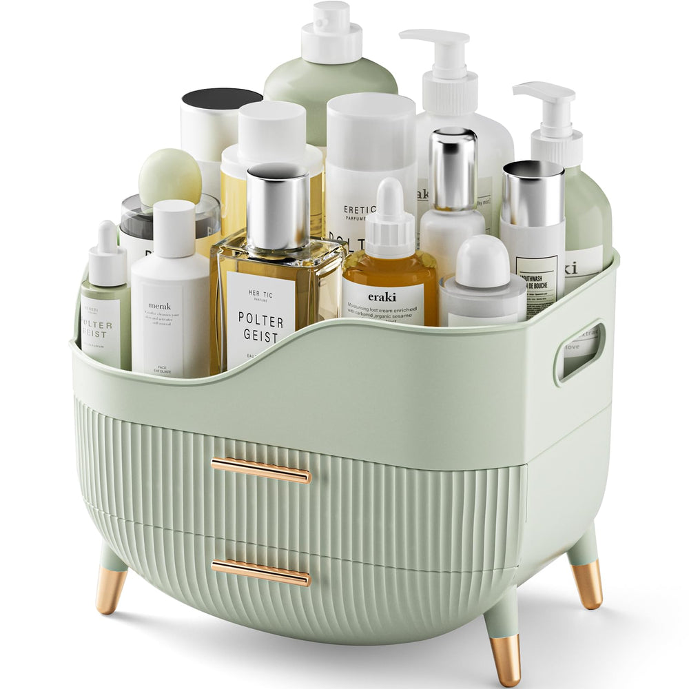 Pajiriona organiseur maquillage tiroirs, rangement clair et accessible