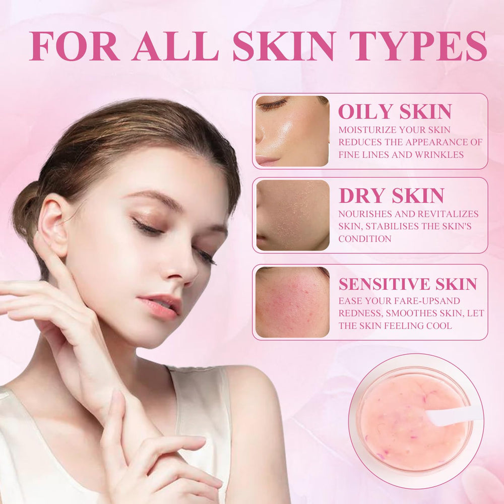 pakmee masque gel pour tous les types de peau, convient parfaitement.