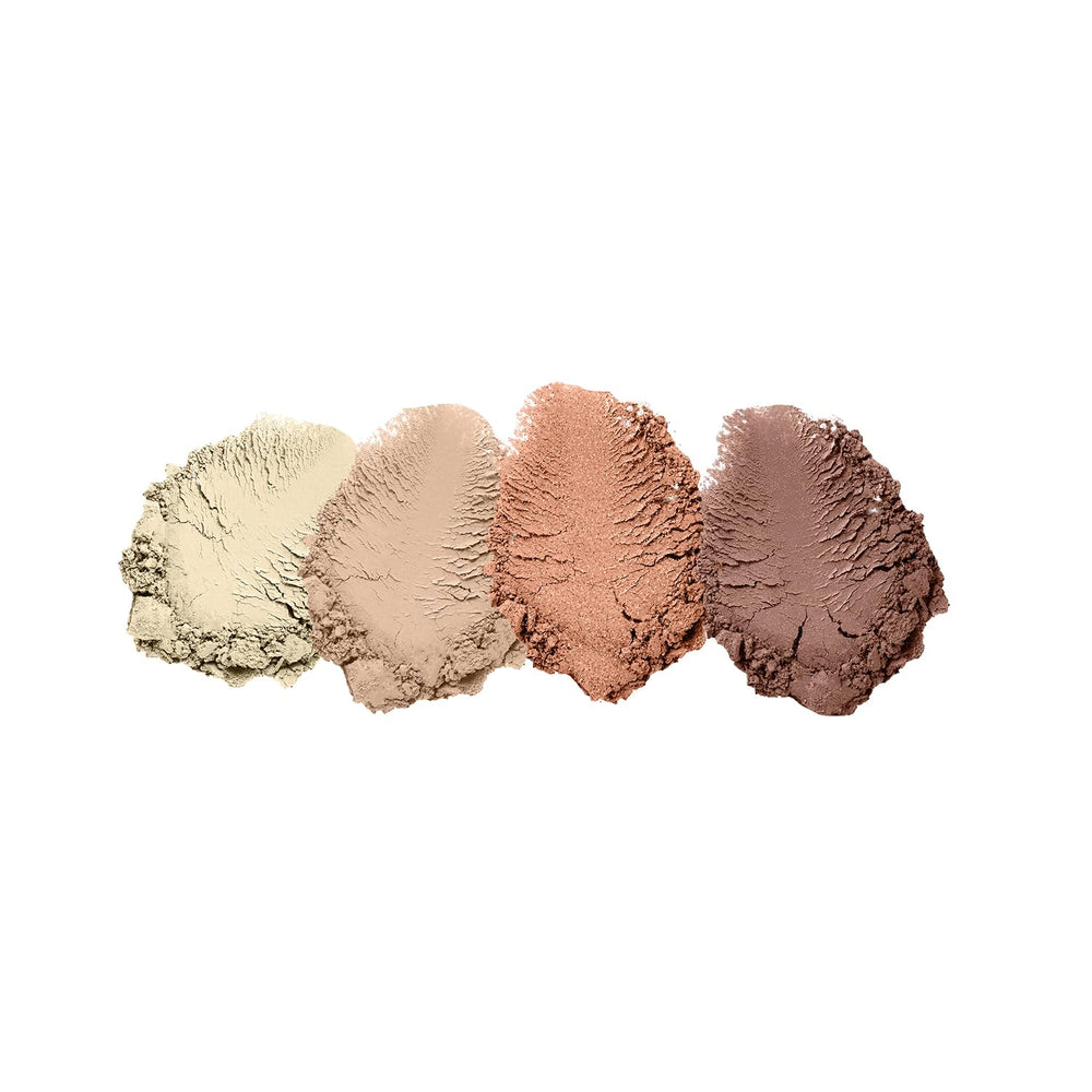 Palette L.A. COLORS – lueur illuminatrice pour un fini éclatant.