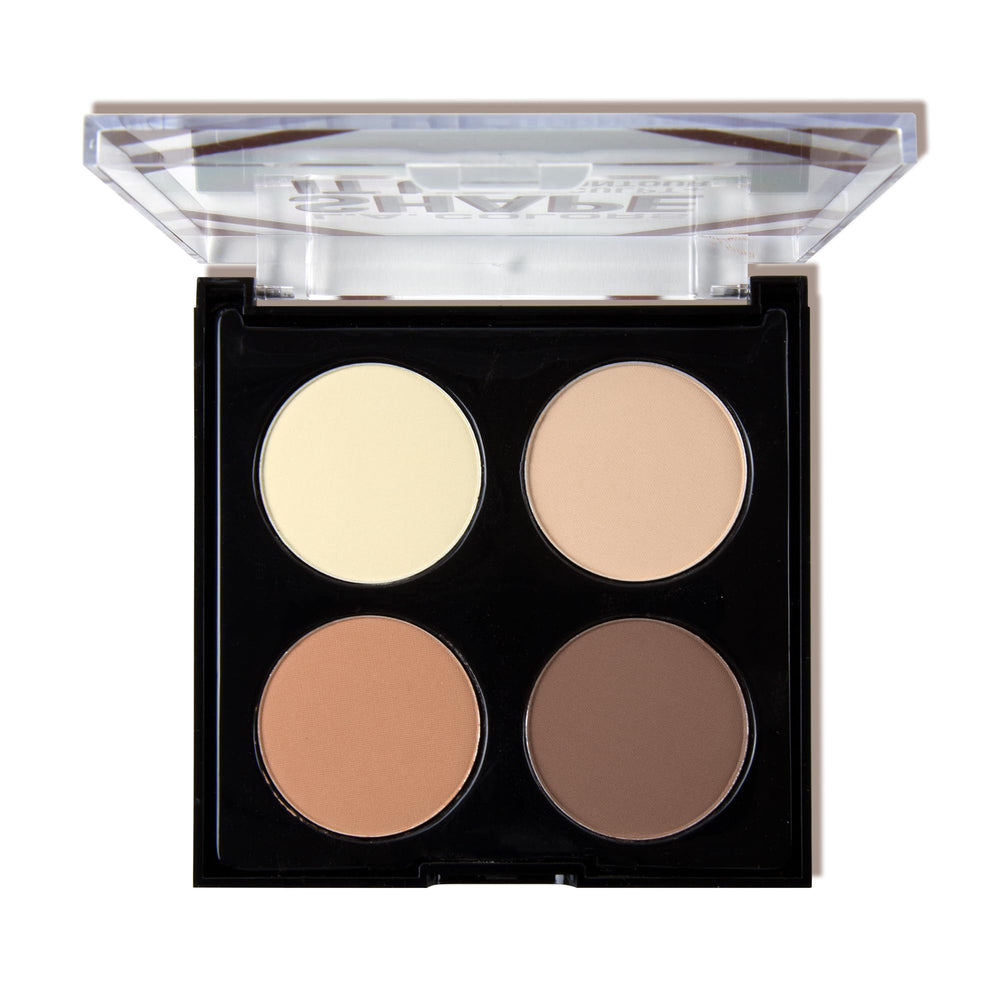 Palette L.A. COLORS – teintes contour et bronzage pour sculpter le visage.
