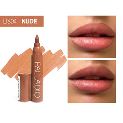 application précise grâce à la pointe biseautée pour un look naturel.