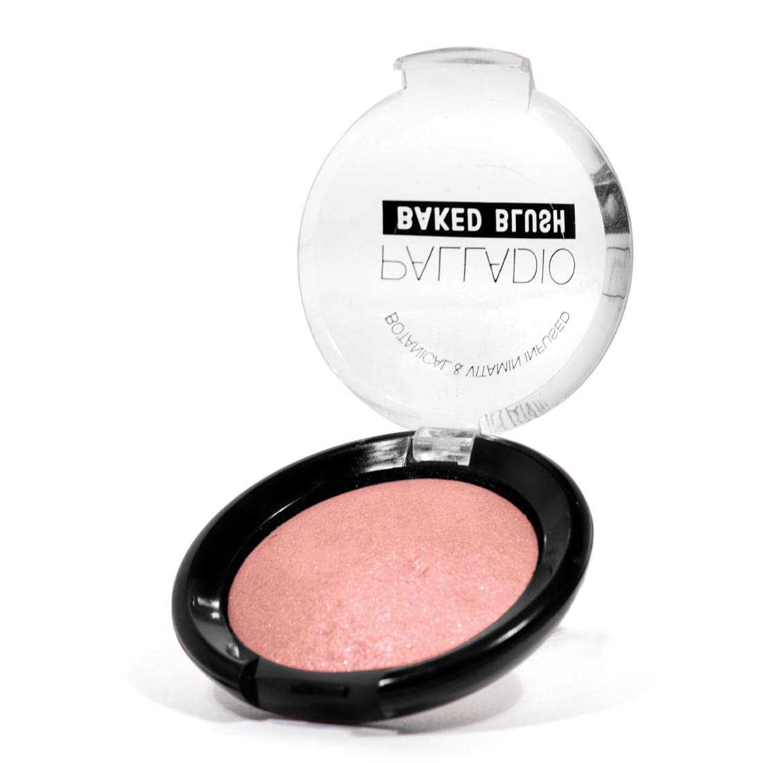 Palladio Baked Blush, infusions botaniques et vitamines pour nourrir légèrement la peau.