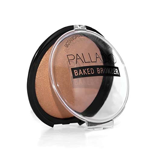 Palladio Bronzer teinte dorée Caribbean – nuance chaude et flatteuse.