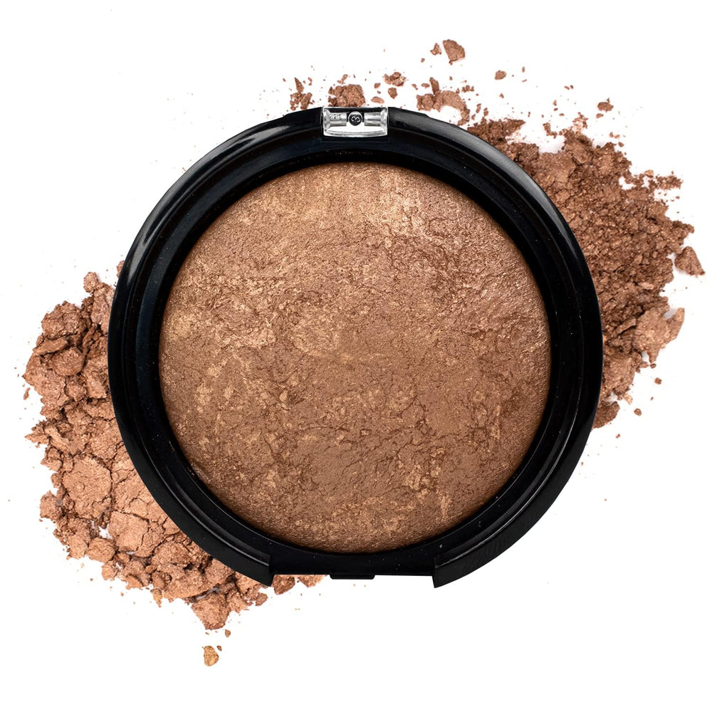 Application avec pinceau – Palladio bronzer cuit au four offre un rendu lisse