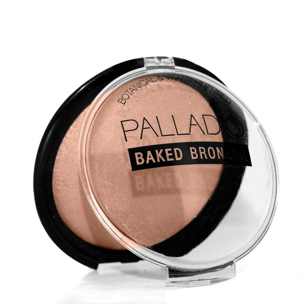 Palladio Baked Bronzer Atlantique : pigment riche qui s’adapte à plusieurs carnations.