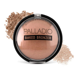 Palladio Baked Bronzer Atlantique : teinte satinée pour un fini naturel.