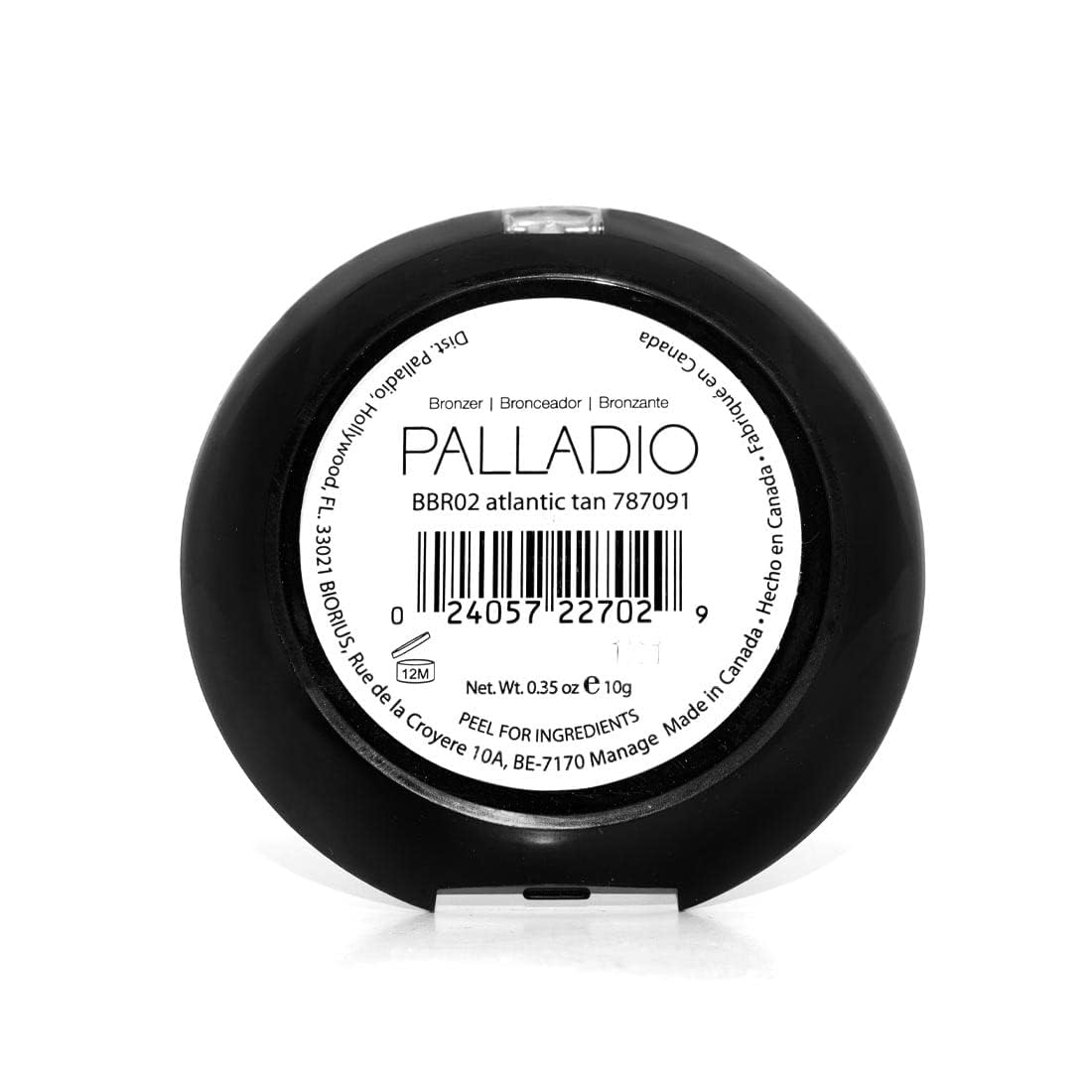 Palladio Baked Bronzer Atlantique : outil polyvalent pour contour et bronzage naturel.