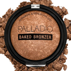 Bronzer Palladio Cuit au Four – texture irisée pour un éclat durable toute la journée