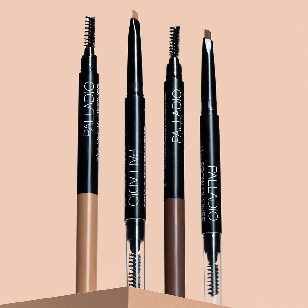 Emballage élégant du Palladio Brow Definer prêt à emporter.