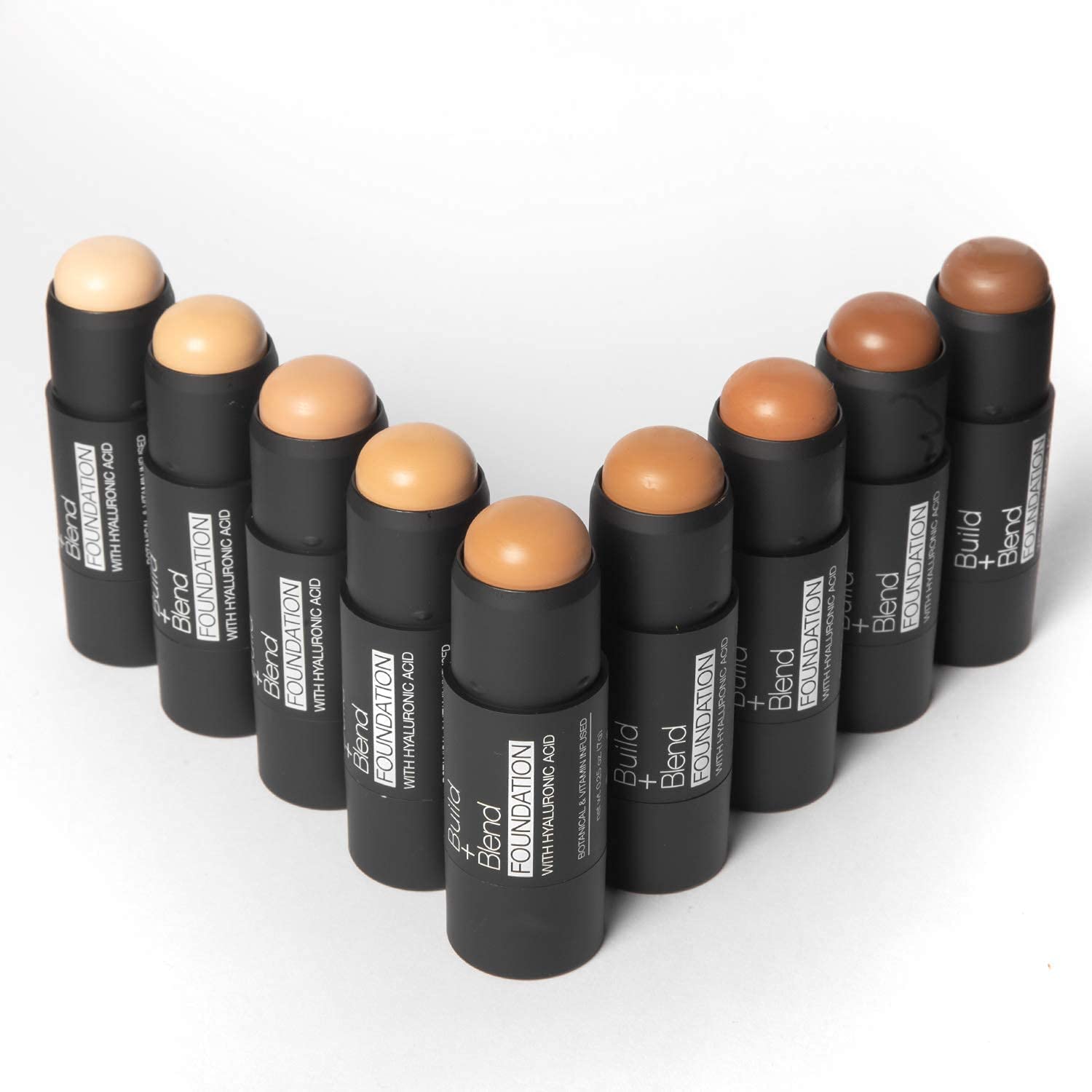 Palladio BUILD & BLEND Foundation Stick – application centrée sur le visage