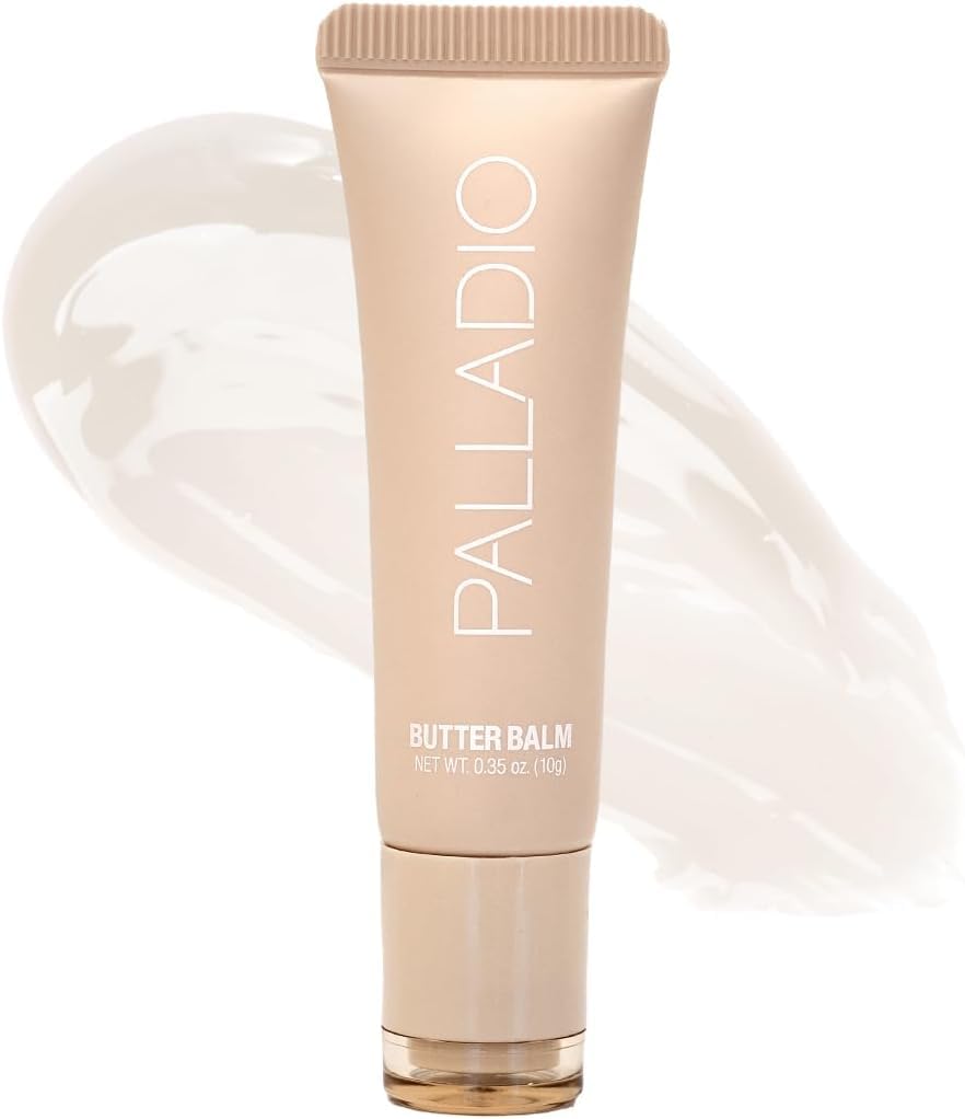 Palladio Butter Balm, tube applicateur, hydratation rapide des lèvres.
